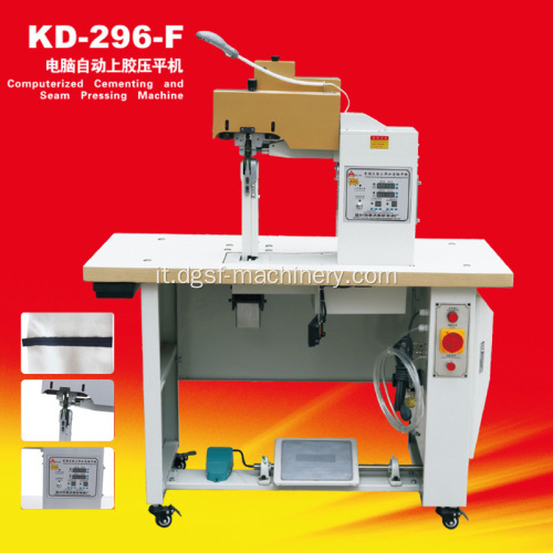 Kangda KD-296-F Hammer Appiatting Machine Juwang Computer Automatico Separazione del bordo automatico Spazza della Scheda superiore incollaggio automatico appiattimento